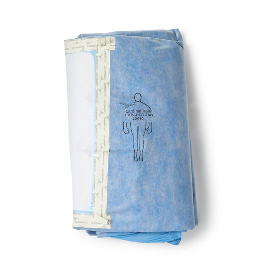 Cardinal Health™ Sterile Laparotomy Abdominal Drape, 100 X 77 X 122 Inch, 12/Cs