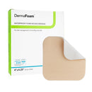 DERMAFOAM® NONADHESIVE WITHOUT BORDER FOAM DRESSING, 4 X 4¼ INCH, SOLD AS 10/BOX DERMARITE 00291E