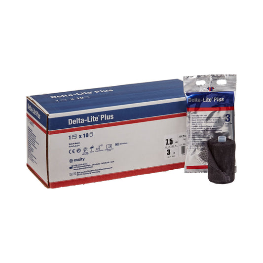 Delta-Lite® Plus Black Cast Tape, 3 Inch X 4 Yard, 10/Bx
