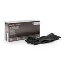 Microflex® Midknight™ Nitrile Exam Glove, Medium, Black, 10/CS