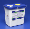 PharmaSafety™ Pharmaceutical Waste Container, 2 Gallon, 10 x 10½ x 7¼ Inch, 20/CS