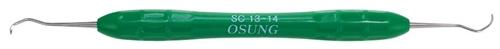 Dental Curette, Universal, Columbia, Autoclavable Handle, 2CUC13-14 - Osung USA