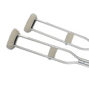 Hermell Crutch Cover And Hand Grips Set, 1/PR