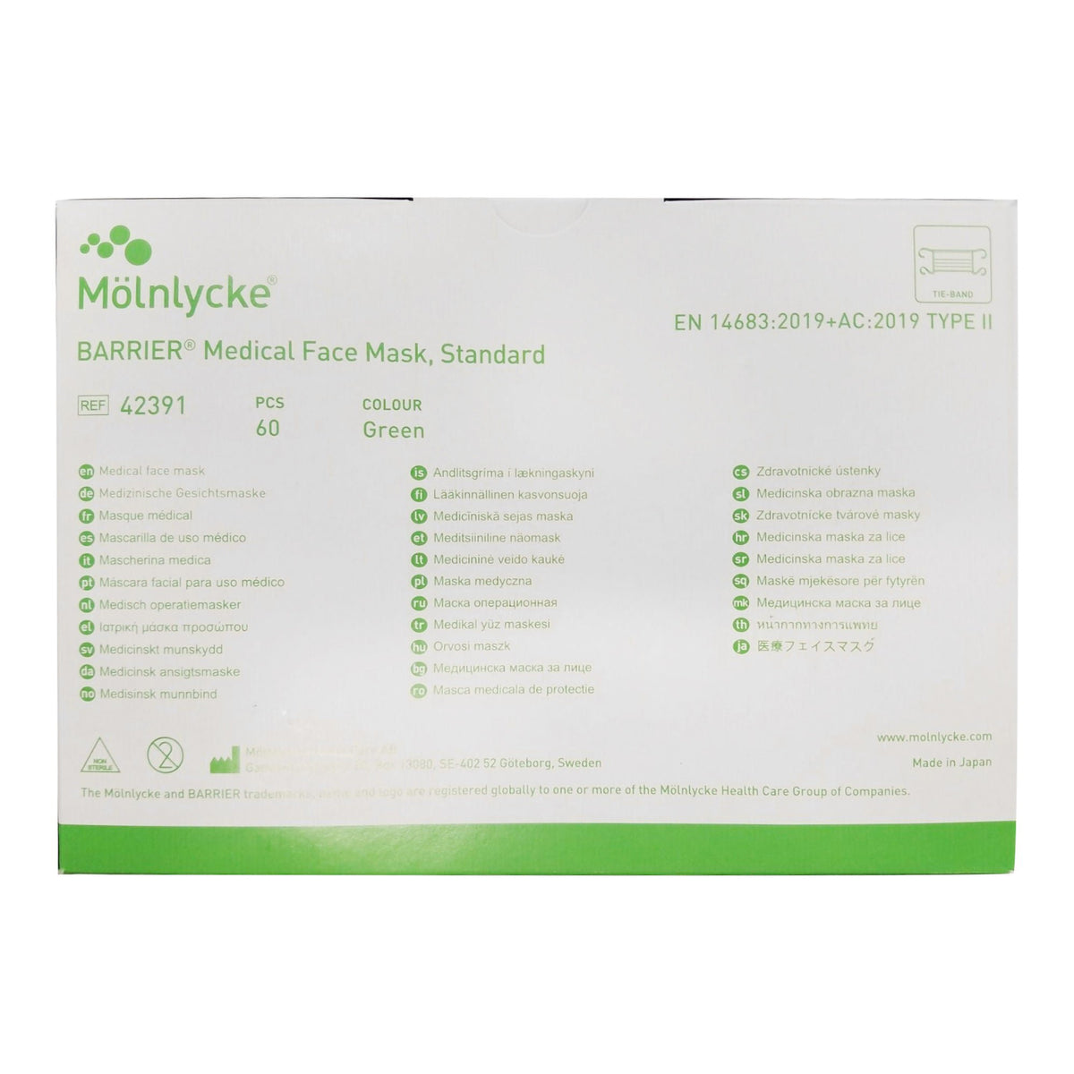 Barrier® Type Iii Surgical Mask, 600/Cs