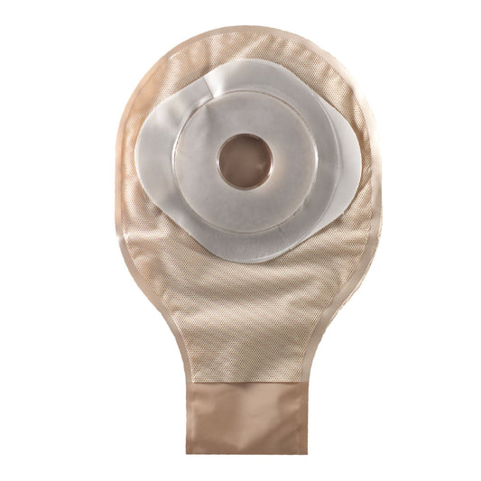 ActiveLife® One-Piece Opaque Colostomy Pouch, Pre-cut to Fit 45mm Stomas, 10/BX