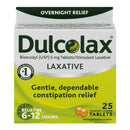 DULCOLAX® BISACODYL LAXATIVE, SOLD AS 25/BOX SANOFI 68142102002