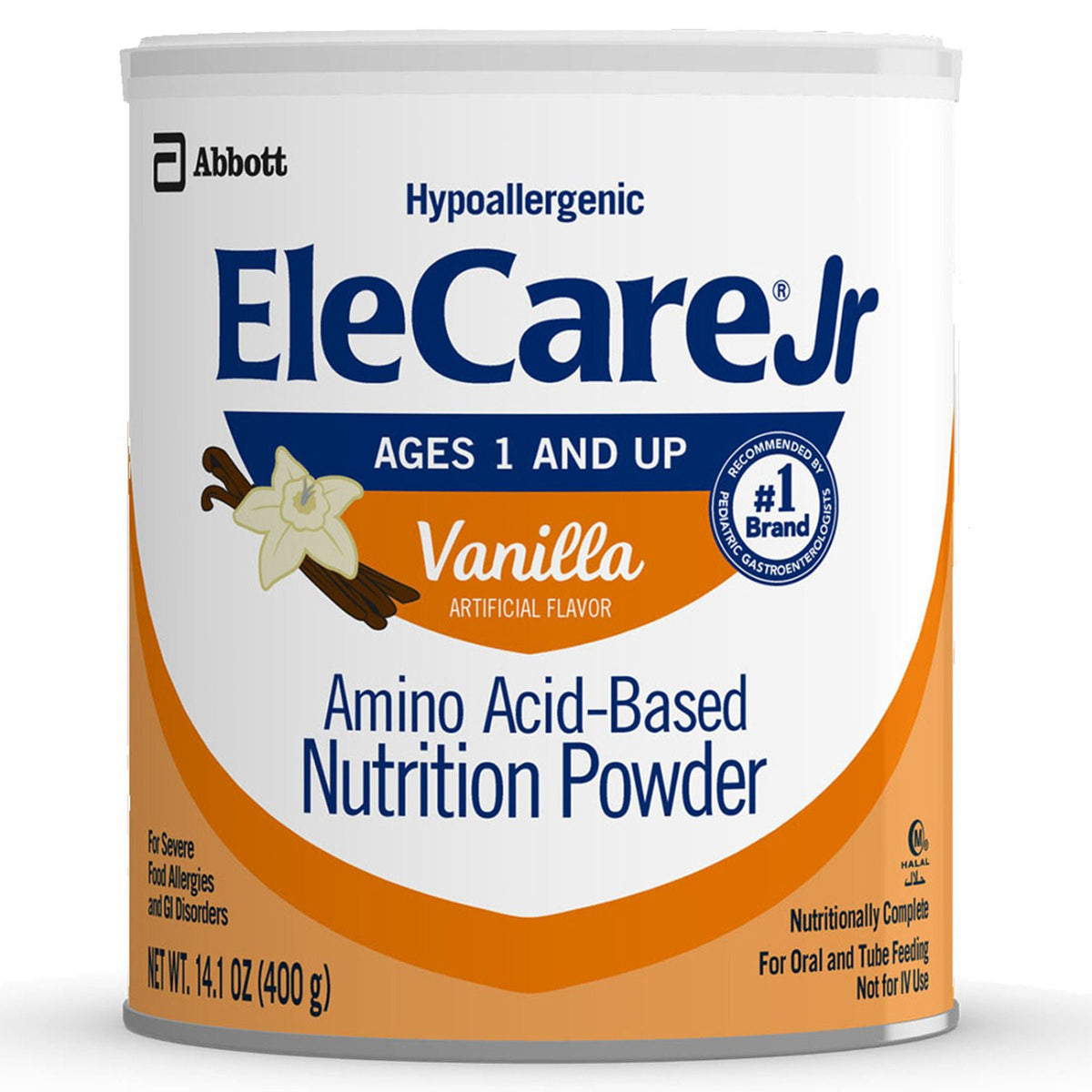 Elecare Jr, Pdr Van 14.1Oz (6/Cs), 6/Cs