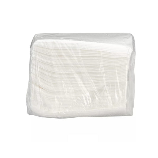 Curity™ Nonwoven White Washcloth, Disposable, 500/CS