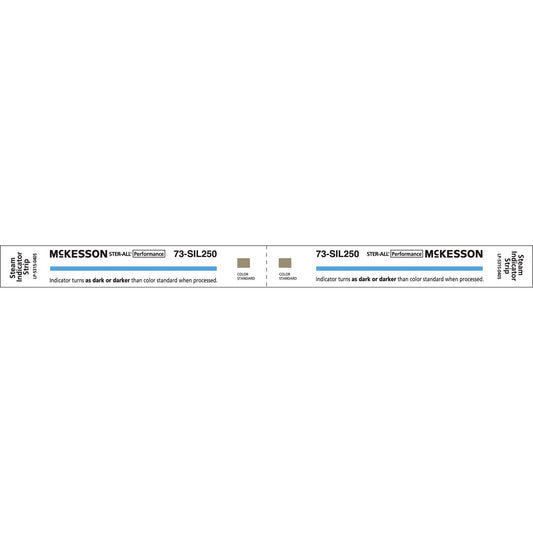 McKesson Sterilization Chemical Indicator Strip, 8 Inch, 10/CS