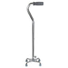 McKesson Offset Quad Cane, Chrome, 1/EA