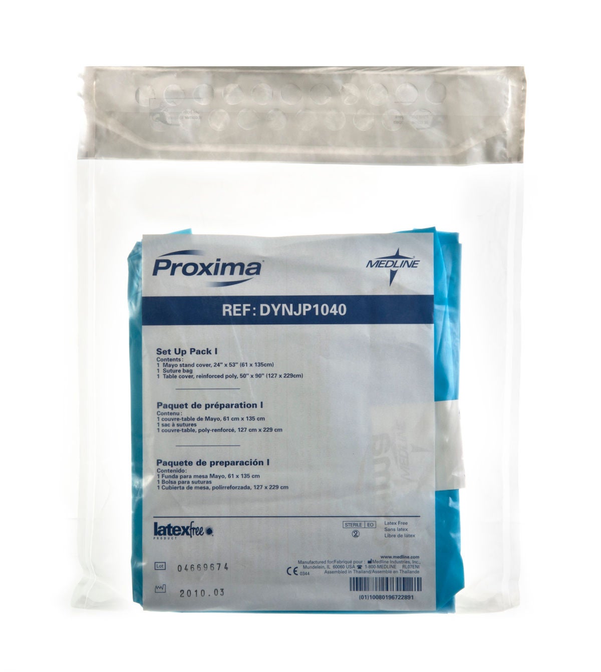 Set-Up Pack, (12/Cs)Medlne, 12/Cs