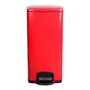 MCKESSON RED SQUARE STEP-ON TRASH CAN, 8 GALLON, SOLD AS 1/CASE MCKESSON 16-35267