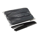 MCKESSON 7" BLACK PLASTIC HAIR COMB, SOLD AS 1440/CASE MCKESSON 16-C7
