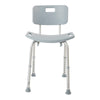 McKesson Aluminum Bath Bench, 15.5 – 19.5 Inch Height, 1/EA