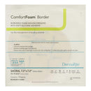 COMFORTFOAM™ BORDER FOAM WOUND DRESSING W/ ADHESIVE, SACRAL 18.4 X 18.4 CM, SOLD AS 1/EACH DERMARITE 43880