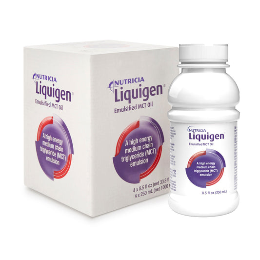 Liquigen® Emulsified MCT Oil, 8.5-ounce bottle, 4/CS