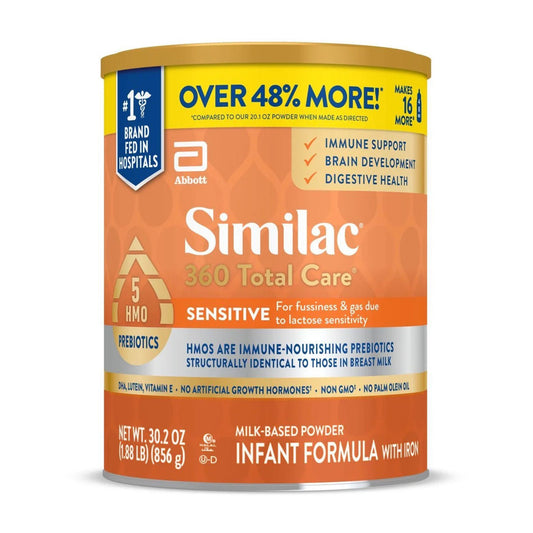 Similac, Pdr Total Care 360 Sensitive 30.2Oz (6/Cs), 1/Ea