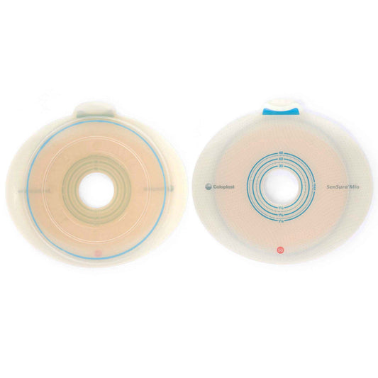 SenSura® Mio Flex Ostomy Barrier, 30 mm Stoma Opening, Red Color Match, 5/BX