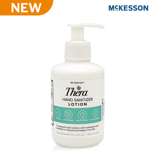 Mckesson Thera® Hand Sanitizer Moisturizer Lotion, 8-Ounce Pump Bottle, 12/Cs