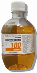 GLUCOSE DRINK TOLERANCE BEVERAGE, ORANGE, 100 GM, SOLD AS 24/CASE AZER 10-O-100