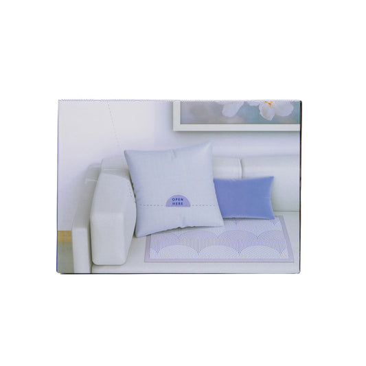 Boom Home Medical Flourish Ultra Absorbent Underpads, Periwinkle, 25/Bx