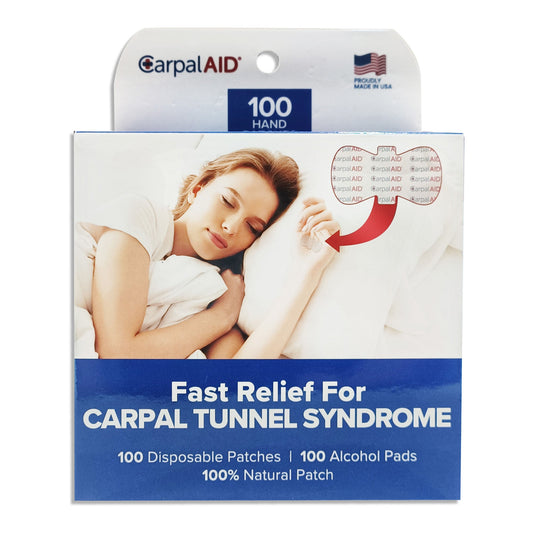 Carpal Aid® Patch Hand-Based Carpal Tunnel Support, 4800/CS