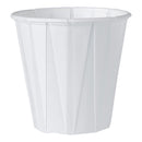 Solo Paper Soufflé Cup, White, 3-1/2-ounce capacity, 5000/CS
