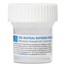 STATCLICK™ PREFILLED FORMALIN CONTAINER, 20 ML FILL IN 40 ML, SOLD AS 96/CASE STATLAB NB0115