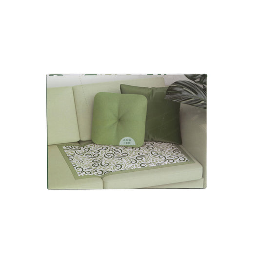 Boom Home Medical Flourish Ultra Absorbent Underpads, Sage Green, 25/BX