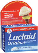 LACTAID® ORIGINAL LACTASE ENZYME DIETARY SUPPLEMENT, SOLD AS 1/BOTTLE JOHNSON 800800300