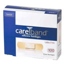 Careband™ Sheer Adhesive Strip, 3/8 x 1-1/2 Inch, 1200/CS
