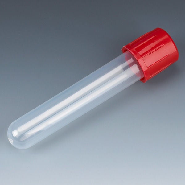 Tube, Centrifuge W/Red Screw Cap 12X75Mm (250/Bg,4Bg/Cs), 250/Bg