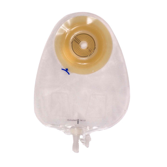 Assura® Convex Light One-Piece Transparent Urostomy Pouch, 15 – 43mm Stomas, 10/BX