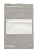 Dynarex Zip Closure Plastic Bags Zip Closure Plastic Bags, Clear With White Write-On Block, 6" X 9", 2Mil, 100/Bx, 10 Bx/Cs -8031 - BriteSources