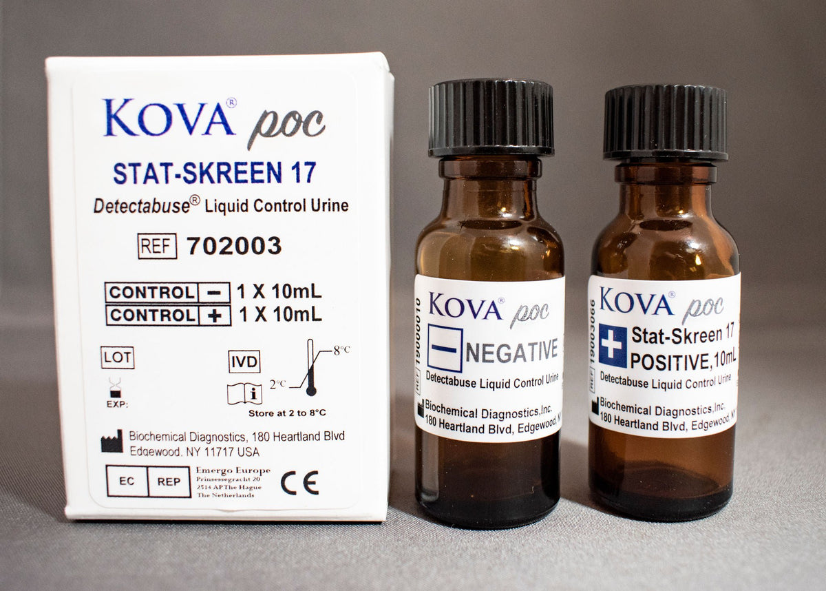 Control, Stat-Skreen Positive& Negative 17Drug 2X10Ml, 1/Ea
