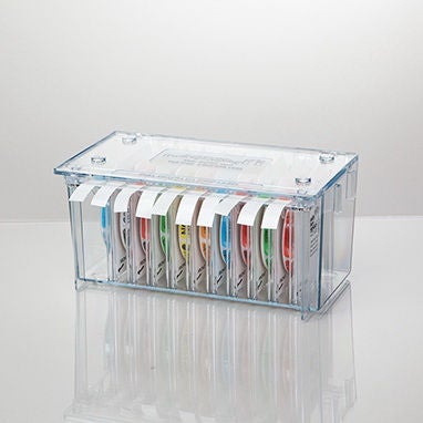 Dispenser, Label Peel-N-Go Stackable Clr, 1/Ea