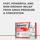 J&J Sudafed & Sudafed Pe Sinus Medicine Sudafed Caps Press/Pain 24Ct6/Bx 12Bx/Cs -54724 - BriteSources