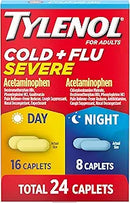 J&J Tylenol Caplets & Tablets Tylenol X-Strength Cold/Fluday/Night 24Ct 3/Pk 8Pk/Cs -14924 - BriteSources