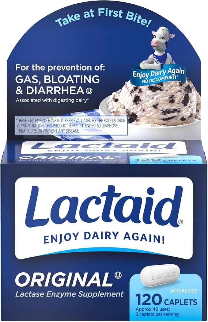 J&J Lactaid Dairy Digestion Relief Lactaid Caps 12Ct 3/Bx 12Bx/Cs -091012 - BriteSources
