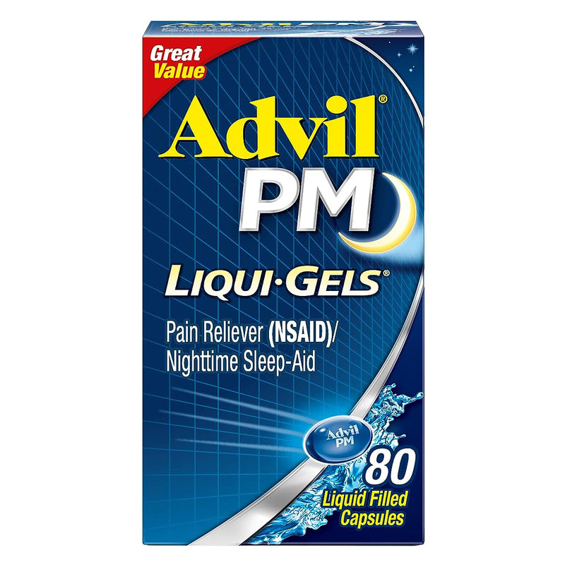 Advil Pm Liqui-Gels, Sold As 1/Bottle Glaxo 00573016743