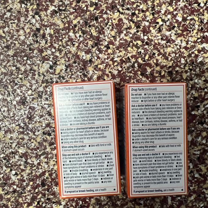 J&J Motrin Caplet Coated Motrin Easy Open225Ct 6/Bx 8Bx/Cs -48161 - BriteSources