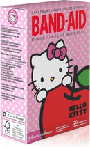 J&J Band-Aid Decorated Adhesive Bandages Bandage Adh Asst Hello Kitty20Ct 6/Bx 4Bx/Cs -005616 - BriteSources
