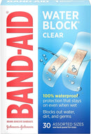J&J Band-Aid Adhesive Bandages Bandage Adh Water Blockclear Asst 30/Bx 24Bx/Cs -119059 - BriteSources