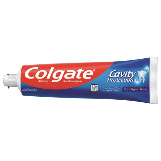 Colgate® Cavity Protection Toothpaste, 6-ounce tube, 24/CS
