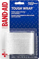 J&J Band-Aid First Aid Tough Wrap Wrap Flex Md 2X2.5Yd Latex1/Pk 24Pk/Cs -116150 - BriteSources