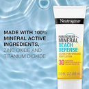 J&J Sun Care Products Lotion Body Mineral Neutrogenabeach Def 3Oz 3/Pk 4Pk/Cs -19456 - BriteSources