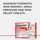 J&J Sudafed & Sudafed Pe Sinus Medicine Caplet Sudafed Pressure/Pain/Mucus 24S 6/Bx 12Bx/Cs -58026 - BriteSources