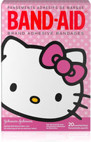 J&J Band-Aid Decorated Adhesive Bandages Bandage Adh Asst Hello Kitty20Ct 6/Bx 4Bx/Cs -005616 - BriteSources