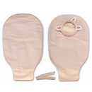 New Image™ 18203 Beige Colostomy Pouch, Pre-cut to Fit 57 mm Stomas, Red Match, 10/BX