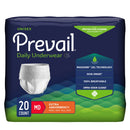 PREVAIL® DAILY UNDERWEAR EXTRA ABSORBENT UNDERWEAR, MEDIUM, SOLD AS 80/CASE FIRST PV-512